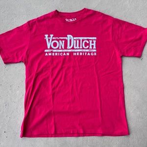 Von Dutch Red Shirt